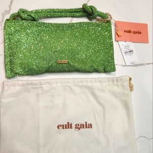 Cult Gaia Hera Nano Rhinestone Shoulder Bag